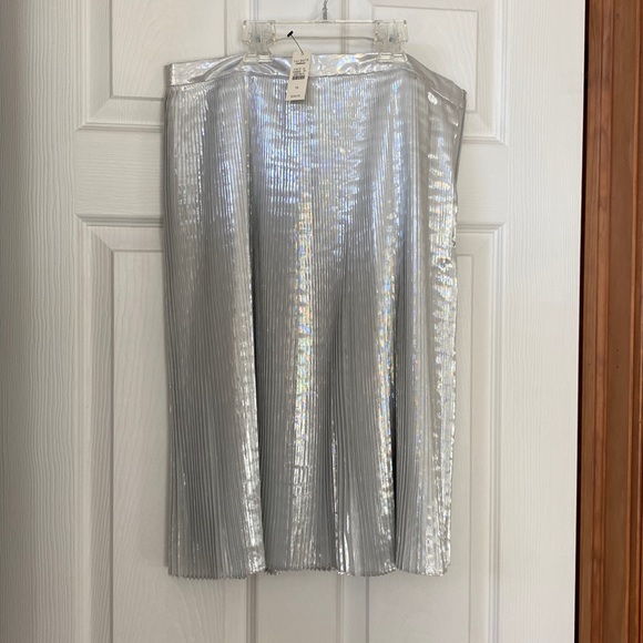 Talbots Dresses & Skirts - Talbots silver dressy skirt